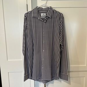 Mizzen & Main dress shirt. Large, trim, tall.